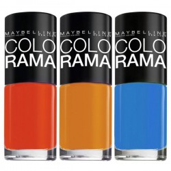 Лак для ногтей L'Oreal Мэйбеллин Колорама 7 мл 313 сочный апельсин