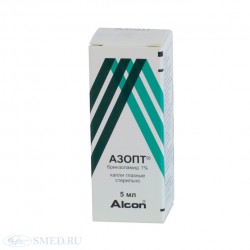Азопт капли глазн. 1% 5 мл 1 шт.