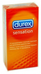 Презервативы Durex сенсейшн 3 шт.